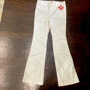 Spanx white flare jeans, size medium. Brand new with tags, never worn.